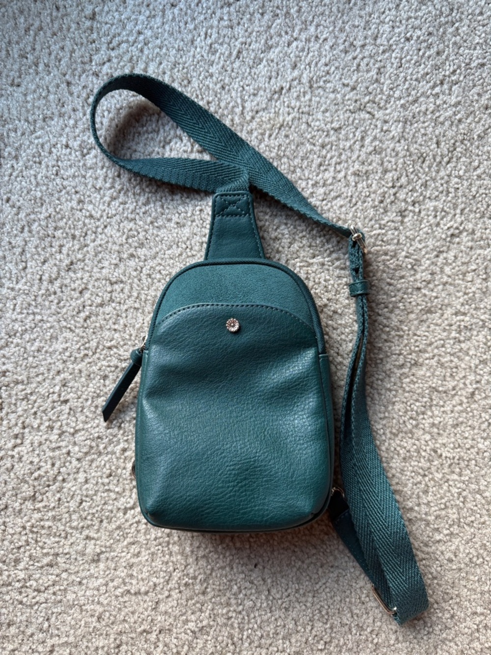 Emerald Green Lauren Conrad Crossbody Purse
